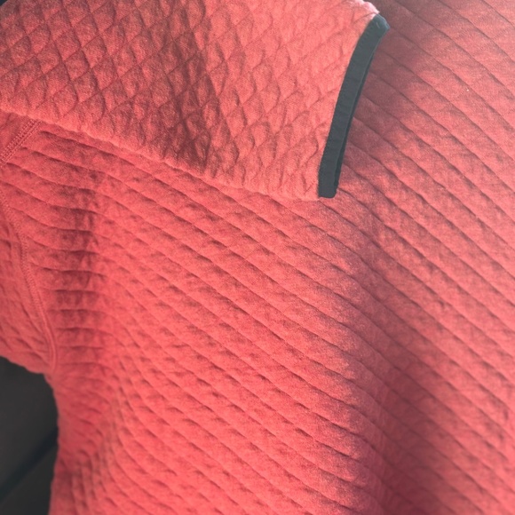 J.Crew Authentic Fleece Quilted Quarter Zip Pullover Size L - Picture 4 of 6